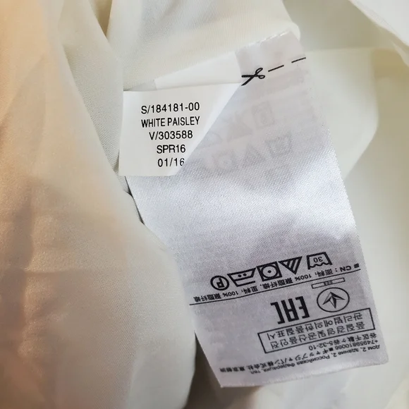 Banana Republic Paisley Floral Pleated Maxi Boho Skirt - Picture 13 of 13